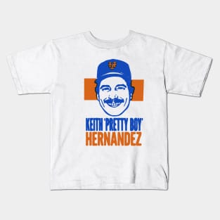 Keith 'Pretty Boy' Hernandez - Vintage Stamp Design Kids T-Shirt